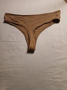 Skims Fits Everybody Dipped Thong Panties Women's 4X Brown PN-DTH-2027 G80 - Picture 1 of 2