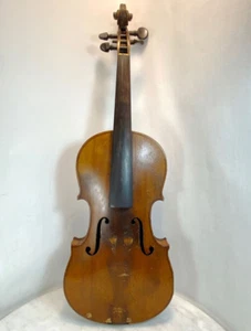 Fine Antique German? Violin. 4/4 Writing on Rib 1914 - Picture 1 of 23