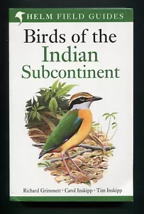 Birds of the Indian Subcontinent by Grimmett, Inskipp (Helm Field Guides) - Picture 1 of 2