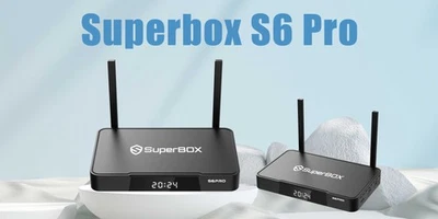 NEW SuperBOX S6 PRO TV BOX 4K HD Authorized Retailer Free Ship Negotiable - Image 1 of 4