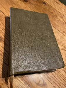 ⛪️The Book Of Life System Bible Study~KJV Olive Leather 1978 Enlarged Edition - Picture 1 of 13