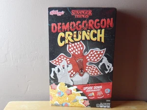 Kellogg's STRANGER THINGS Demogorgon Crunch Müsli 12,1 Oz Box ~ Neu/Versiegelt - Bild 1 von 7