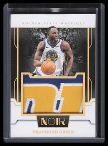 2023-24 Panini Noir Jumbo Material Prime 31 Draymond Green Jumbo Patch 5/5 - Bild 1 von 2