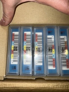 HPE / HP LTO-5 Tape (5 Pack) C7975A 3.0 TB Ultrium Backup Data Cartridge Sealed - Afbeelding 1 van 2