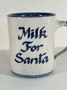 Milch Santa Louisville Kentucky Steinzeug Weihnachten Henkel Kaffeetasse Strumpf - Bild 1 von 8