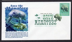 2024 SAVE THE MANATEES (Scott 5851) - Panda Cachets DCP Cancel FDC TD629 - Picture 1 of 1