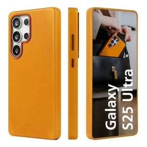 Funda de Cuero Magnética Compatible con Samsung Galaxy S25 Ultra y MagSafe, C... - Imagen 1 de 8