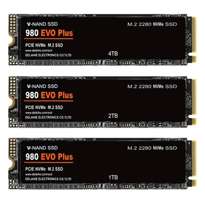 980 EVO Plus 1/2/4TB SSD PCIe 4.0 M.2 NVMe TLC Solid-State-Laufwerk Ausverkauf  - Bild 1 von 4