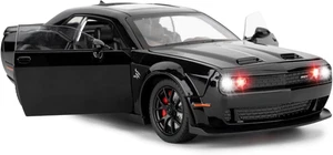 1/24 Dodge Challenger SRT Hellcat, Modello Di Auto Da Collezione Diecast Modello - Foto 1 di 12