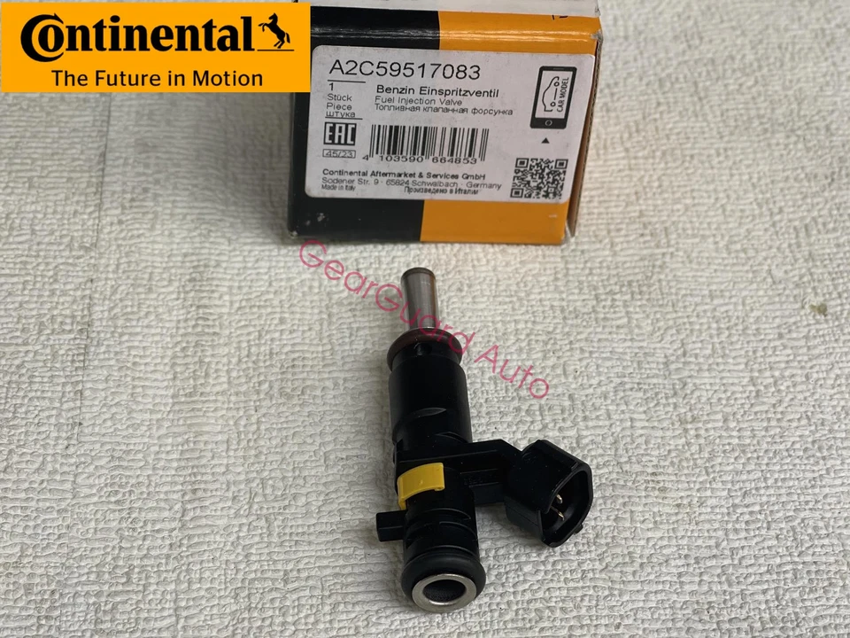 Continental VDO Fuel Injector V752817680 for MINI & PSA Citroën Peugeot EP6 1.6T Foto 1 de 4