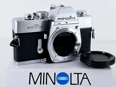 New Seal🌸[Near MINT] Minolta SRT 101 SLR 35mm Film Camera Body Only From JAPAN - Image 1 of 4