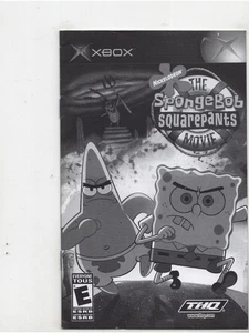 Spongebob Schwammkopf Film Original Xbox nur Anleitung Original - Bild 1 von 1