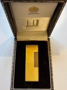 Dunhill Rollagas encendedor oro amarillo con caja - Imagen 1 de 9