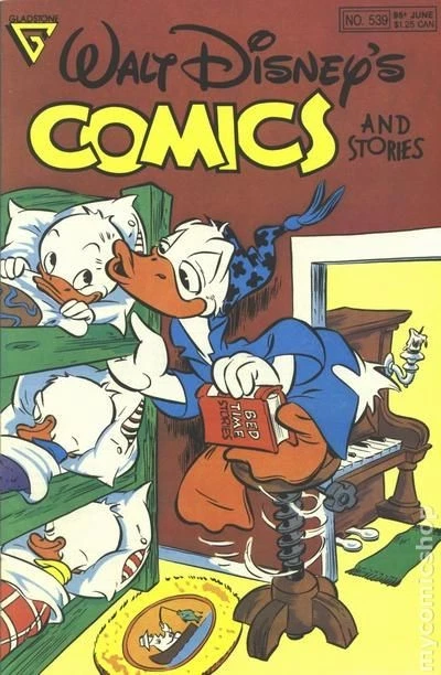 Walt Disney's Comics and Stories #539 FN 6.0 1989 Stock Image - Image 1 of 1
