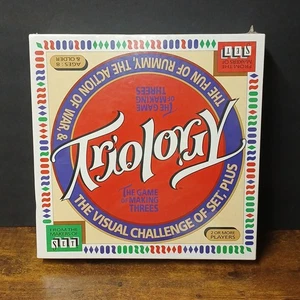 Triology 1994 Board Game, Complete, Family Fun - Sealed - Picture 1 of 6