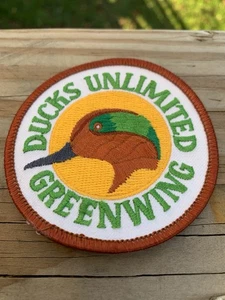 Ducks Unlimited Greenwing Patch. Vintage 80’s. Unused. - Picture 1 of 6
