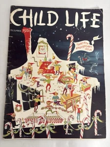 Child Life Thirtieth Anniversary Issue December 1951 Christmas Magazine VTG - Picture 1 of 14