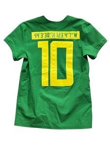 Justin Herbert Oregon Ducks Home Jersey Autzen Stadium Coordinates 40 Rare Nike - Picture 1 of 9