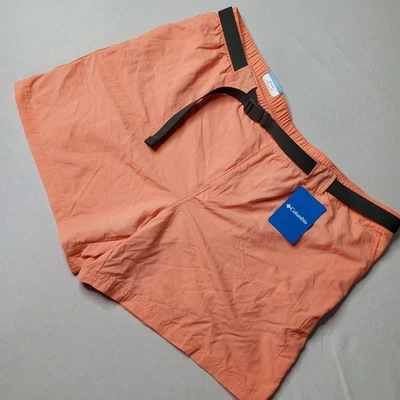 Columbia Mujer Talla XXL NUEVO CON ETIQUETAS Sandy River Cargo Corto Transpirable Naranja 1386071 Foto 1 de 4