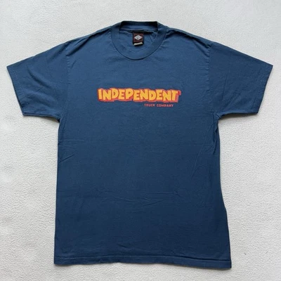 Camiseta INDEPENDENT Para Hombre S/S REBOTE - Azul - Mediana - Usada en Excelente Condición Foto 1 de 4