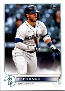 2022 TOPPS SERIES 1 TY FRANCE SEATTLE MARINERS #327