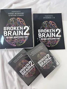 BROKEN BRAIN 2 THE BODY-MIND CONNECTION DVD SET + Books NEW - Picture 1 of 16