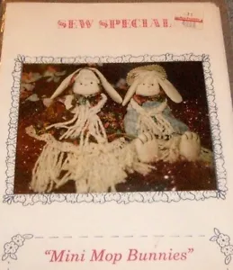 Sew Special Mini Mop Hasen Schnittmuster & Anleitung - 1991 Judiann - Bild 1 von 3