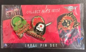 DC Comics Suicide Squad - Katana, Killer Croc, El Diablo - 3 Anstecknadeln Set #2 - Bild 1 von 2
