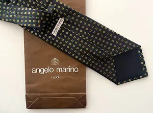 Angelo Marino Napoli Tie Cravate Cravatta Krawatte New - Kiton - Imagen 1 de 4
