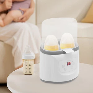 6-In-1 Babykostwärmer Flaschenwärmer Milcherhitzer Tischplatte Milchwärmer 400W - Bild 1 von 21