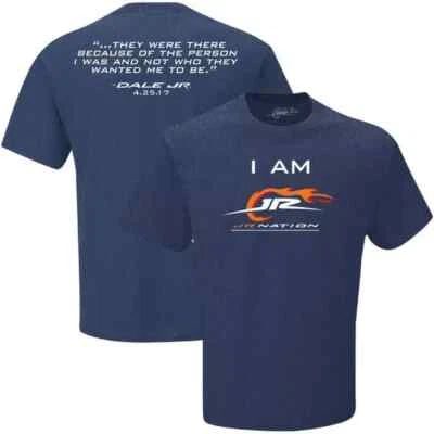 Dale Earnhardt Jr " I Am Jr Nation " Adult T-shirt - size Large - Image 1 of 4