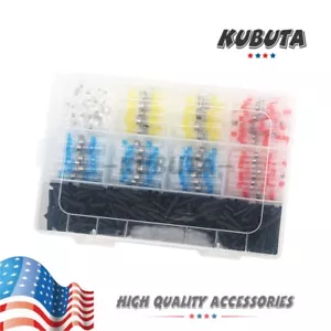 Solder Sleeve Seal Heat Shrink Butt Wire Connectors Terminals Waterproof 690PCS - Picture 1 of 15