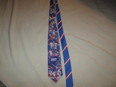 New York Giants Tie Ralph Marlin 1990 Men's NeckTie NYG NFL Football G Men Cover