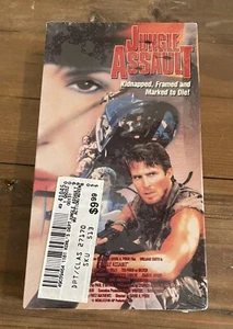 Jungle Assault VHS Tape William Zipp Cult Film Rare Brand New And Sealed - Picture 1 of 4