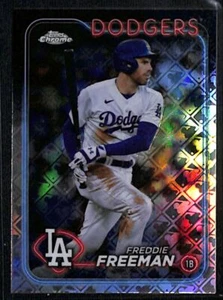 Freddie Freeman 2024 Topps Chrome Logofractor Los Angeles Dodgers #4 - Picture 1 of 2