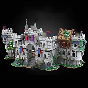 Lennox Castle Set Giocattoli Costruzione Modulare 3889 Pezzi MOC - Foto 1 di 3