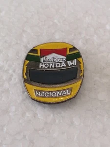Pin's Pins PIN SPORT F1 Casque Marlboro Honda" NACIONAL" - Picture 1 of 2