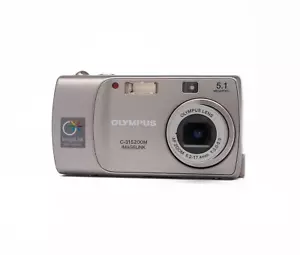Olympus C-315 ZOOM 5.1MP Digital Camera - Silver - Picture 1 of 7