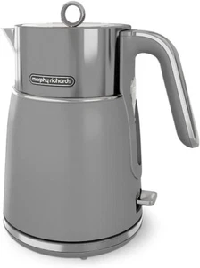 Morphy Richards Signature Grey 1.5L 3KW Jug Kettle Rapid Boil Matt Finish 100705 - Picture 1 of 5