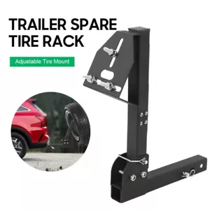 Truck Trailer Hitch Spare Mount Spare Tire Fits All 2" Receiver Heavy Duty - Picture 1 of 10