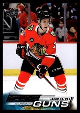 2022-23 Upper Deck UD Series 1 Young Guns - 225 Jakub Galvas Chicago Blackhawks