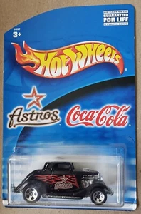 Hot Wheels Day HOUSTON ASTROS / COCA-COLA / FIESTA COUPE 2000 DIE CAST Giveaway - Picture 1 of 3