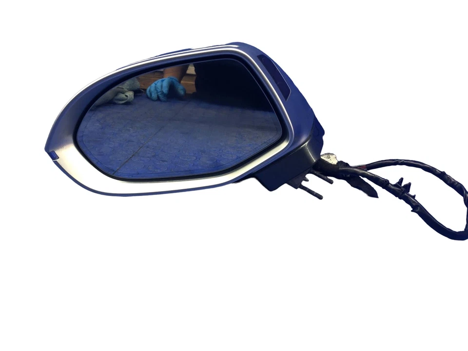 AUDI RS7 2014-2017 OEM CONJUNTO DE ESPEJO RETROVISOR PUERTA DELANTERA IZQUIERDA CON PLEGADO ELÉCTRICO PLATEADO Foto 1 de 4