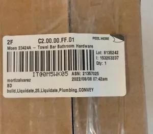 Moen 23424A Towels Bar Bathroom Hardware - Picture 1 of 5