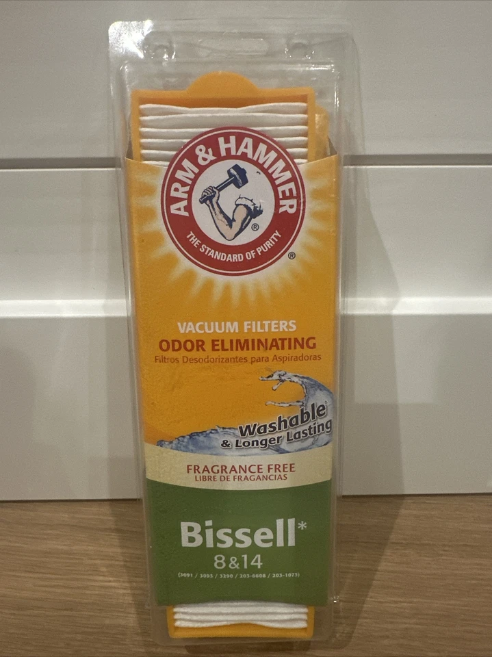 Arm & Hammer Odor Eliminating Vacuum Filter Bissell 8 Combo (NEW) - Image 1 of 1