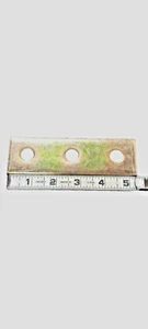 Unistrut B-Line B141ZN THREE HOLE FLAT SPLICE PLATE 5-3/8" Lg 9/16" Holes 1 Pc. - Picture 1 of 1