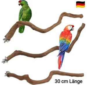 Ast Stamm für Vögel Sitzstange Wellensittich🐦 🦜Papagei Käfig Echtholz Natur🪵 - Bild 1 von 6