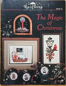 The Magic of Christmas Book 16 by Stoney Creek Collection Cross Stitch 1993-VGC - Picture 1 of 4
