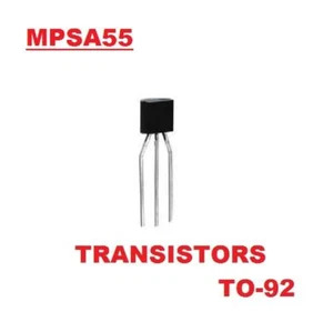 MOTOROLA MPSA55 PNP AMPLIFIER TRANSISTOR 60V, 0.5A ( Qty 50 ) *** NEW *** - Picture 1 of 1