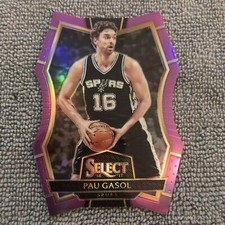 2016-17 Panini Select Die-Cut Purple Prizm 1/99 Pau Gasol #167 